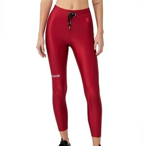 P.E Nation Best Play Chili Pepper Red Leggings Small